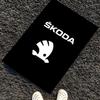 Skoda Polyester Carpet, Soft Indoor Mat for Office Chair, Living Room, Computer Desk - Decorative Home Office Rug Design