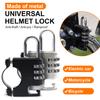 Convenient Bicycle Combination Lock No Rust Metal Hanging Items