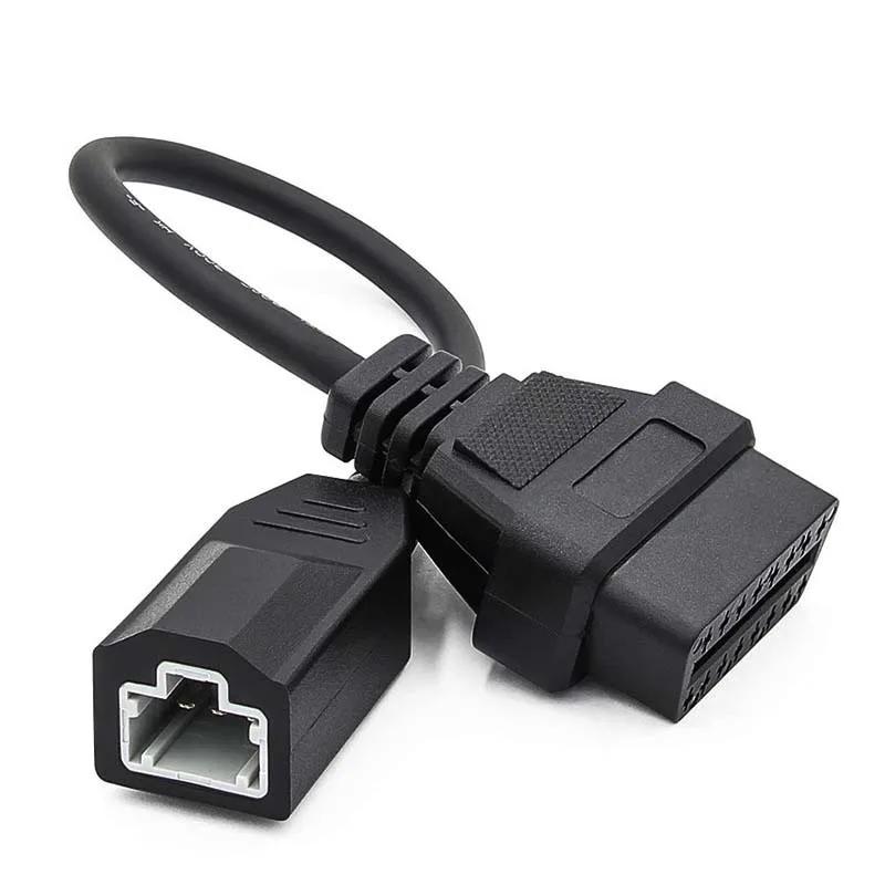 Кабель OBD 2 для Honda 3pin OBD1 адаптер OBD2 OBDII для Honda 3 Pin на 16 Pin разъем совместимый диагностический инструмент