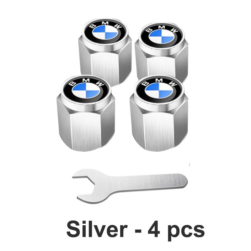 Для BMW E30 E38 E39 E46 E60 E61 E90 X5 X6 E70 E83 F30 F32 Колпачок вентиля шины автомобиля Металлическая декоративная наклейка Аксессуары для модификации