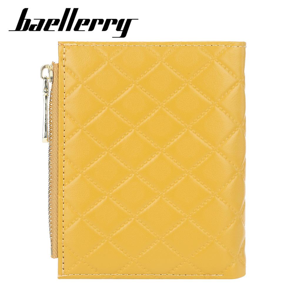 Baellerry Женский кошелек на молнии, модный дизайн, мини-держатель для карт, кошельки, тонкие маленькие сумки для денег для дам, подарки