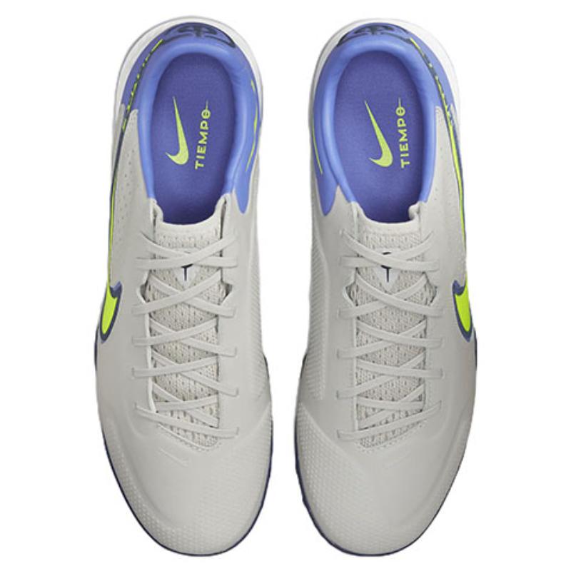 Nike Футбольные бутсы React Legend 9 Pro TF для игры на искусственном газоне серые/желтые кроссовки DA1192-075