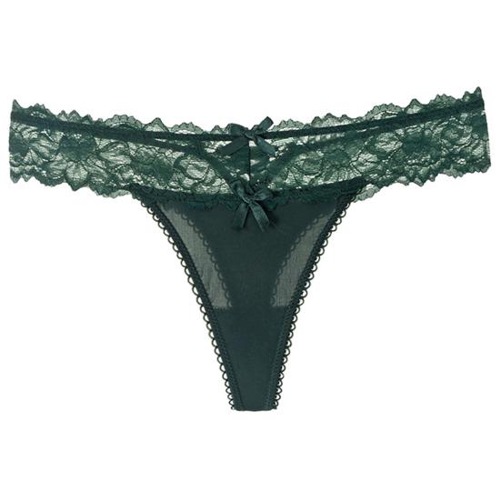 Trendy G-string Panties Ice Silk See Through Soft