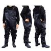 UPstore Waders Fishing Long Chest High Waders Boots 27cm Boots Nylon Waders Waterproof Coveralls Waterproof Trousers Fishing Suit with Pocket Radial
