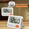 Digital Alarm Clock with Large Display, Two Alarm Functions, Up and Down Time Support, Magnetic Stand for Kitchen Desk Use Daily Indoors