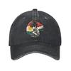 Kurdistan Flag Sun Baseball Cap  Streetwear Men Adult Washed Trucker Hat Sun-Proof Custom  Tennis Skate  Cap Birthday Present