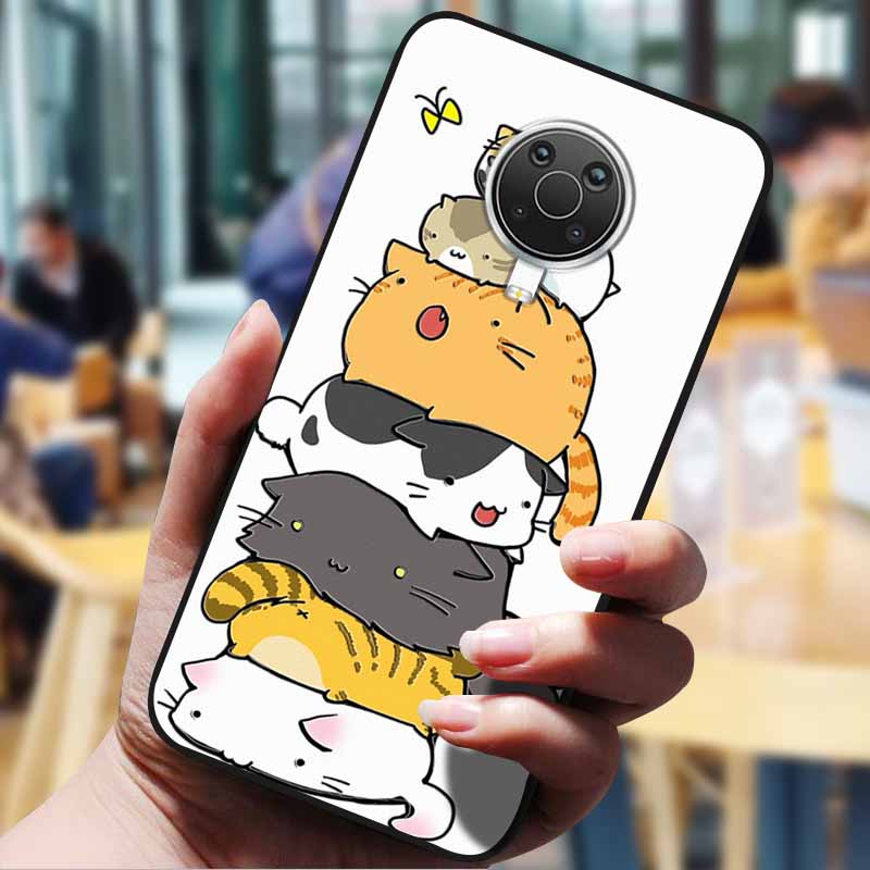 3D Тисненый Чехол Для Nokia G20 Чехол Рельефный Мягкий Силиконовый Задняя Крышка Coque Для Nokia G10 G50 G20 Чехол Для Телефона G 20 10 50 Fundas Оболочка
