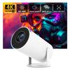 HY300 PRO Projector, Native 1280P*720P, 260 ANSI Lumens, WiFi 6, Bluetooth 5.0, Android 11, 130-inch Display, Automatic Keystone Correction
