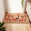 Fall Door Mat,Pumpkin Welcome Doormats Natural Coir Mats Non Front Door Rugs For Thanksgiving Decorative Entrance Porch Outdoors