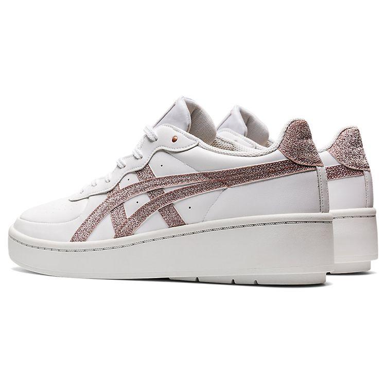 ONITSUKA TIGER Gsm Повседневные Кроссовки на Толстой Подошве Низкие Женские Кроссовки Белый Розово-Золотой 1182A555-102
