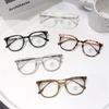 Готовые очки для близорукости для женщин и мужчин, прозрачные очки, блокирующие синий свет, ультралегкие леопардовые очки для близорукости 0 ~ -600