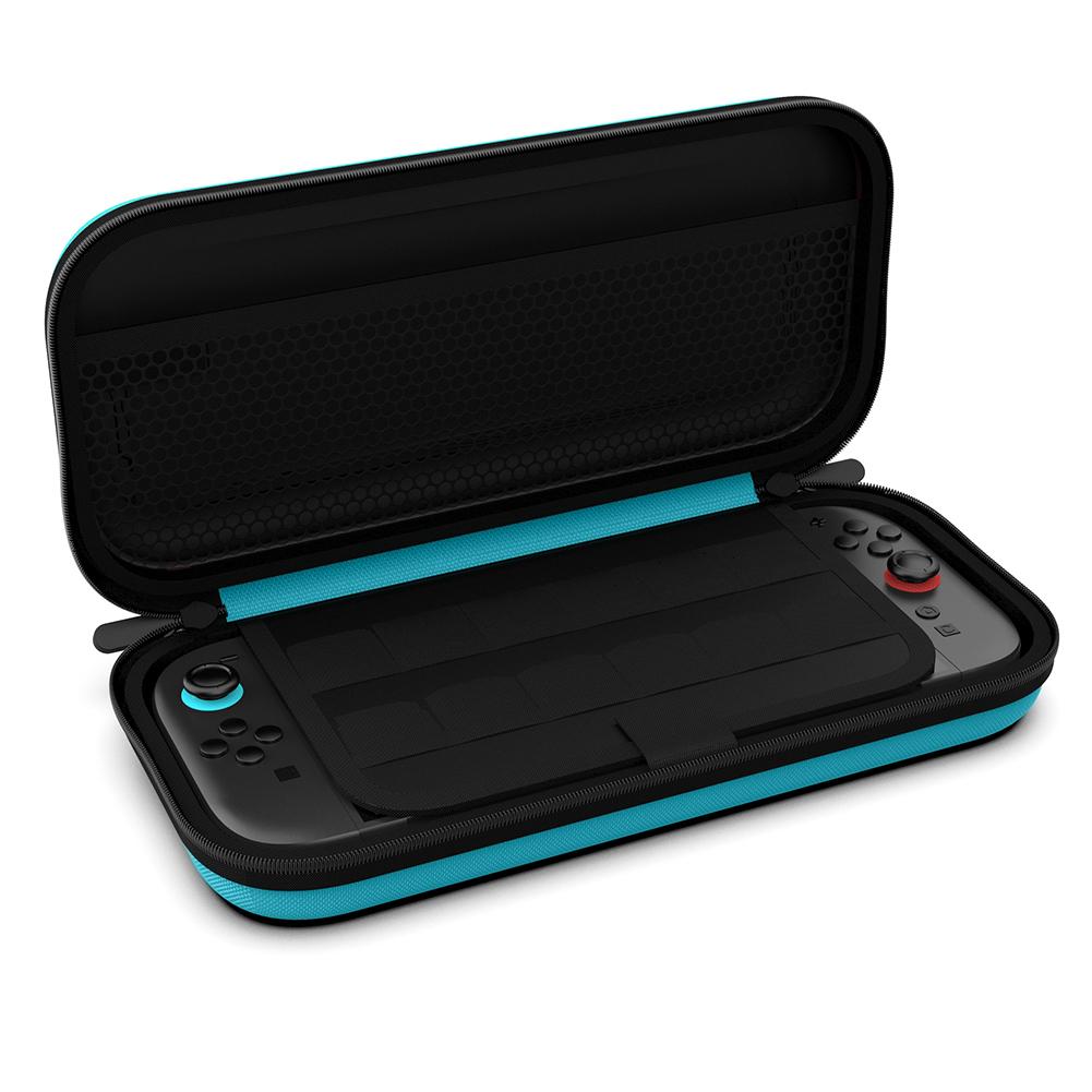 Портативная сумка для хранения для Nintendo Switch 2 Водонепроницаемый чехол Жесткий чехол для консоли NS 2 Чехол для переноски с 12 слотами для игровых картриджей