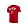 NBA All-Star Paul Print Crew Neck Short Sleeve T-Shirt Men Tops Gym-Red DX9894-697