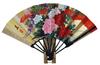 Decorative Folding 100 Boxed with Fan Stand <Kyoto Sensu> Double-sided Fan, Flowers/cherry Blossoms,