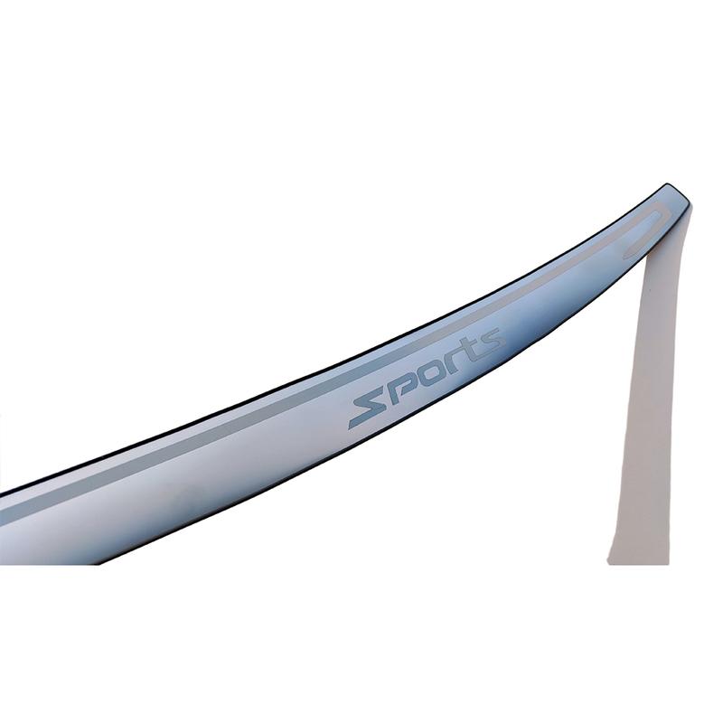 Trunk Trim Rear Bumper Protector Car Accessories For Jeep Cherokee Stainless Steel Door Sill Scuff Plate -