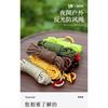 4P Outdoor Camping Reflective Ropes Spring Buckle Guylines Ultralight Tent Cords with Aluminum Adjuster Tensioner for TentHiking