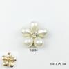 Ювелирные изделия из цветка с жемчужинами из бриллиантов, высококачественные аксессуары из сплава, стразы, популярные кнопки, сделай сам, 10 шт./компл., поставка кристаллов