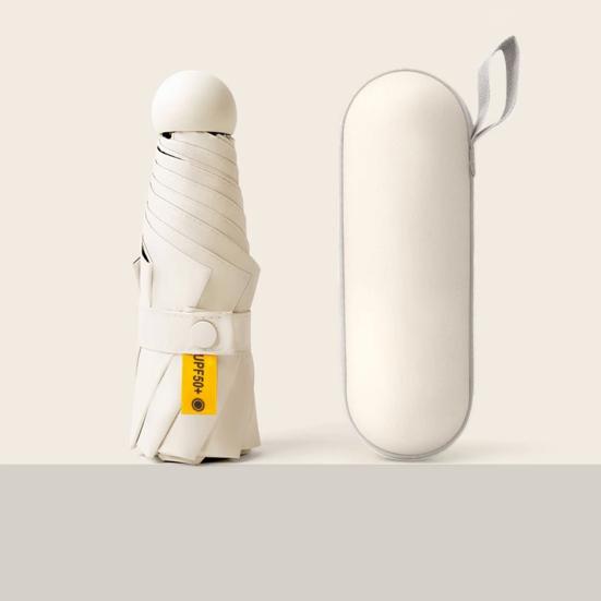 Travel Umbrella UPF 50+ Umbrella with 8 Reinforced Ribs for UV Sun