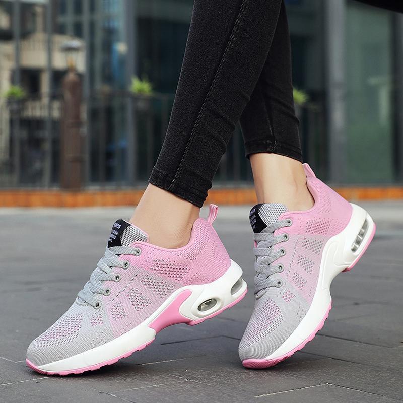 Women Sneakers Sport Shoes Casual Breathable Running Shoes Soft Soles Girls Shoes