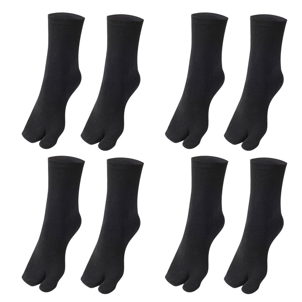 1-5 шт. женские/мужские унисекс сандалии шлепанцы с разрезом два носка японские кимоно носки с двумя пальцами дезодорирующие дышащие длинные носки