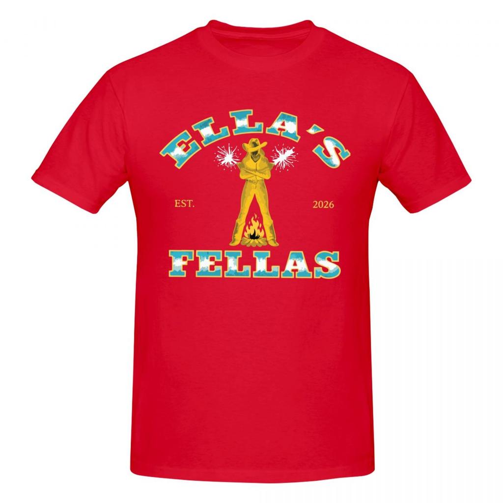 Unisex Ella Langley Ellas Fellas Trending T Shirt Streetwear Cotton Tshirt