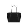 Saint Laurent Сумка-тоут Ysl с вышитым логотипом из однотонной ткани и кожи Мужские сумки-тоут Черная 780096-FAC3I-1075