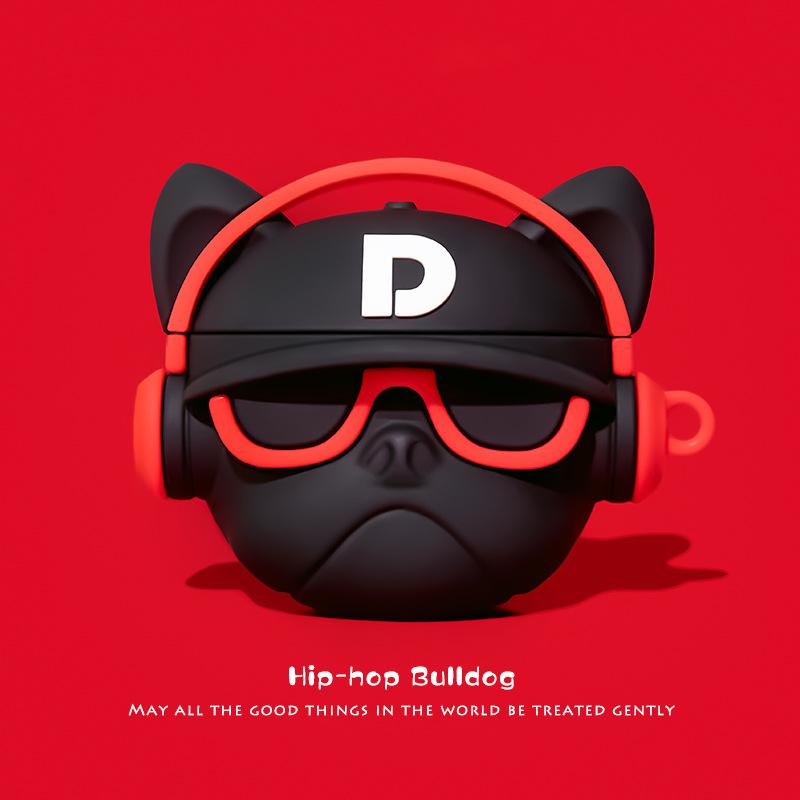 Silicone Cartoon Headphone Cover for AirPods Case 3D Earphone Case for Airpods 1 2 Pro Case for Apple Air Pods Pro Case Keychain