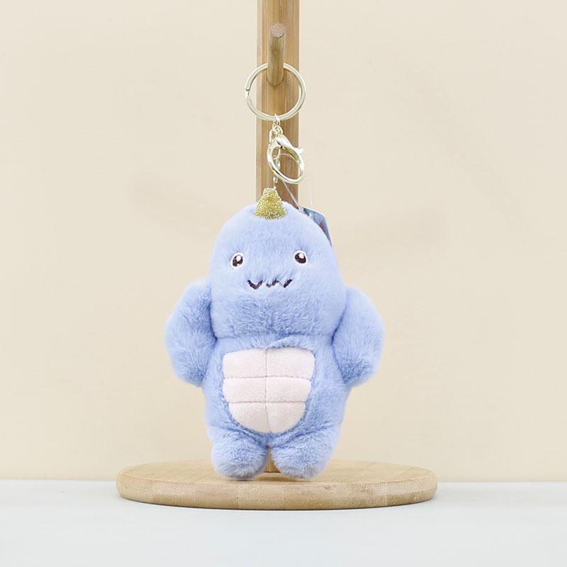 High Quality Pp Cotton Filled Muscle Dinosaur Plush Toy Keychain For Kids And Adults