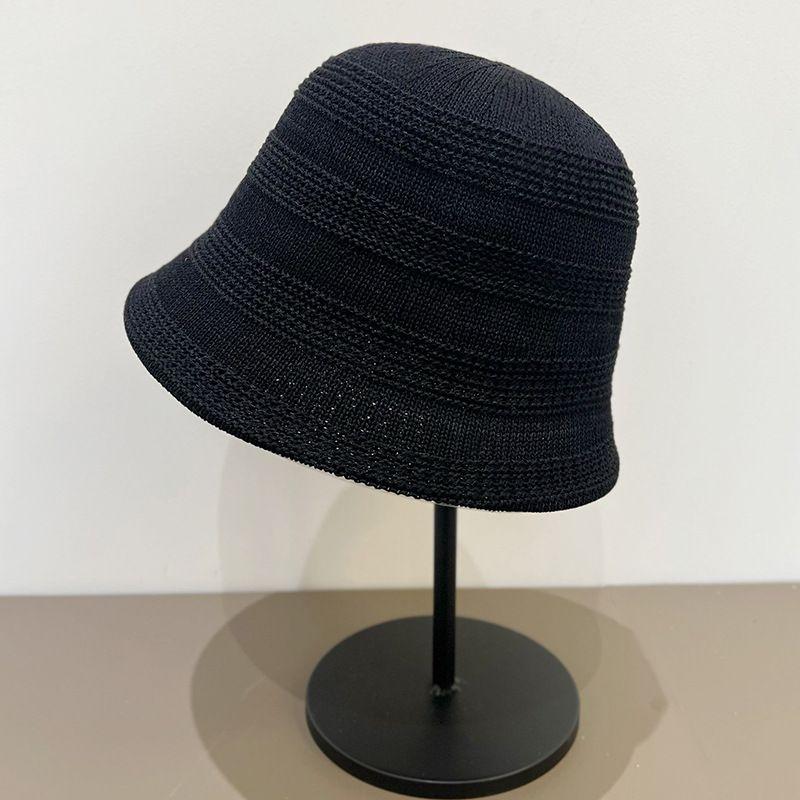 Вязаная панама женская весенне-летняя нестандартная новая панама складная солнцезащитная шляпа-тазик