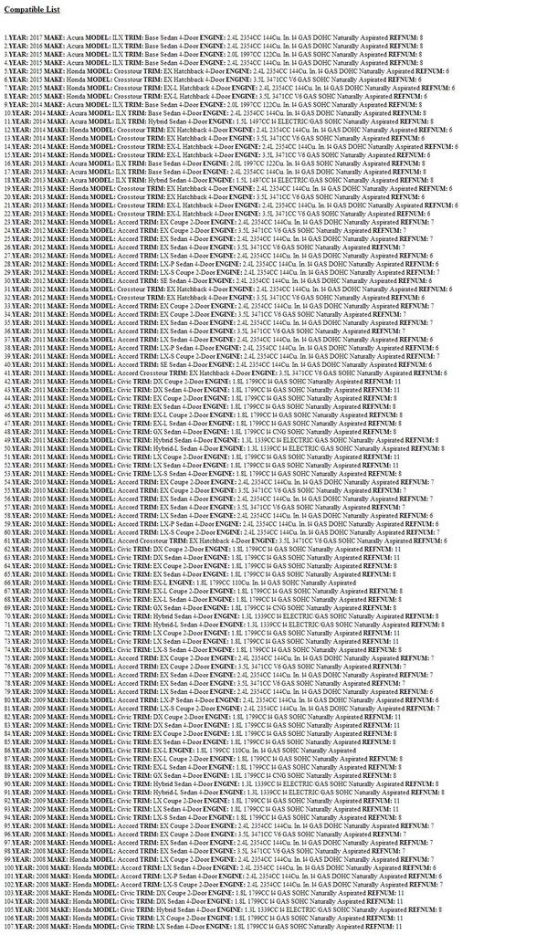 Genuine Honda Speaker Assembly for Part Number Inspire, 39120-TA0-A01