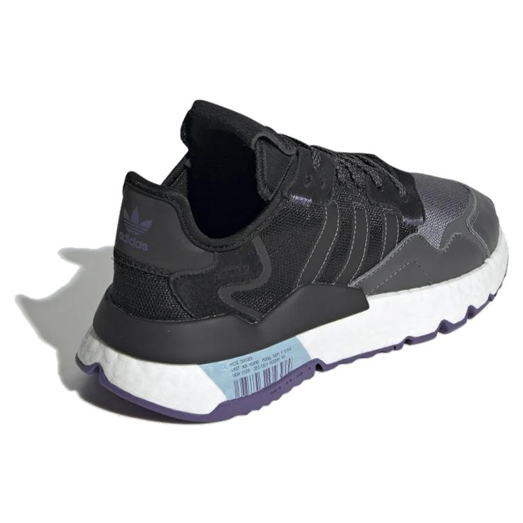 adidas Adidas Originals Nite Jogger 'Черно-фиолетовый' Женские FV4135