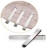 1PCS Metal Sewing Hemming Clip Sewing Clip 3 Inch Measuring Ruler Quilting Clip Fixed Ruler DIY Sewing Clip Fabric Ruler