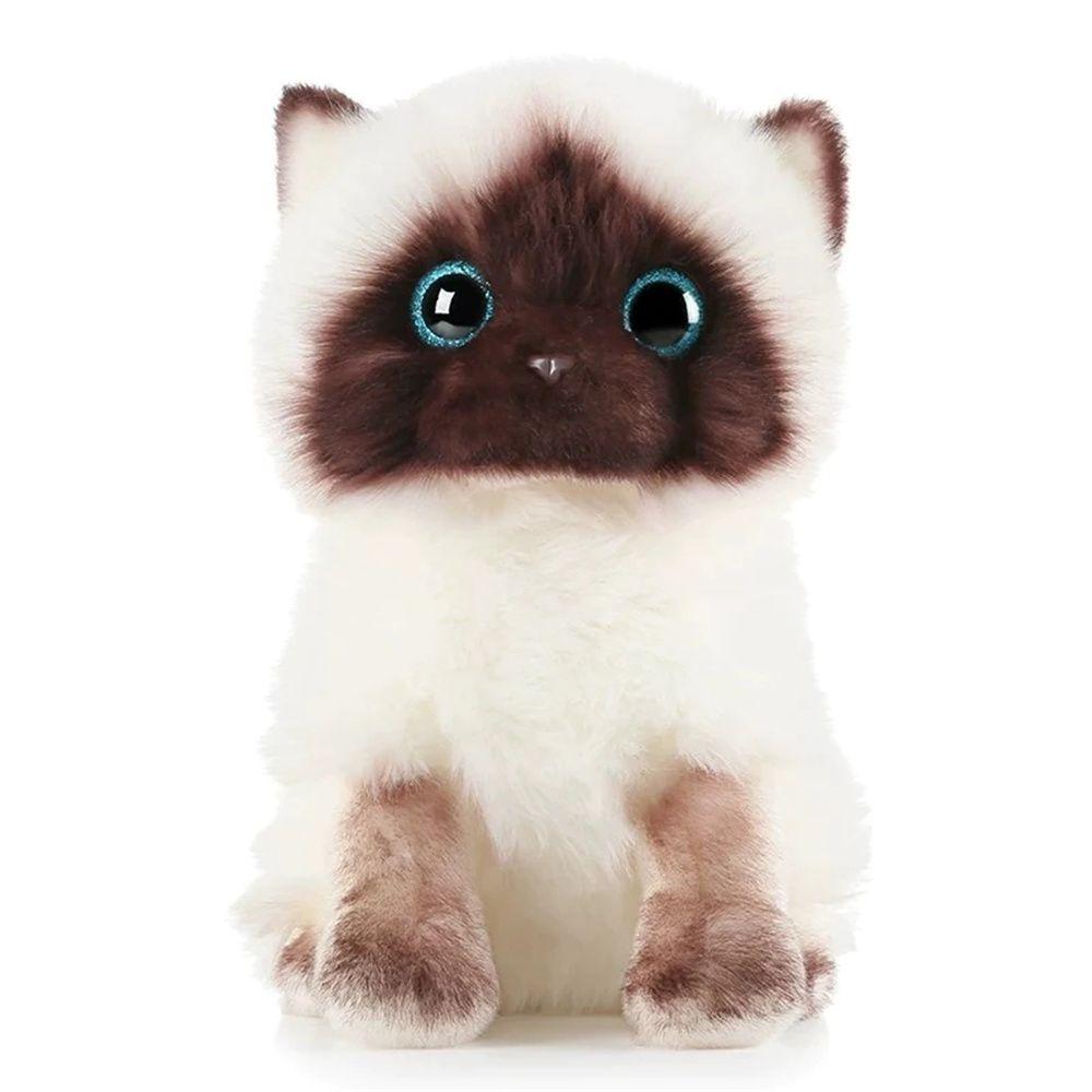 Sequins Eyes Siamese Cat Simulation Cat Cat Plush Toy Ragdoll Cats Stuffed Toys Stuffed Animals