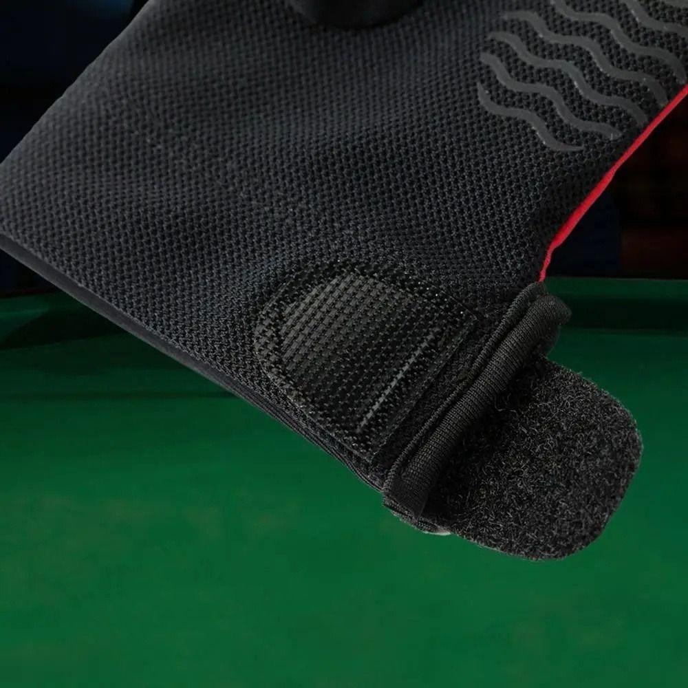 Перчатки на три пальца для левой руки, быстросохнущие, перчатка для снукерного кия, перчатки для бильярда, бильярдные аксессуары