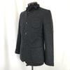 Made In Japan I.S. Sunao Kuwahara ISSEY MIYAKE Wool Jacket M Men Dark Gray Outer Blouson(USED)