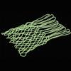 Nightlight Basketball Net Replacement Nylon Glowing Basketball Hoop Rim Net Standard Size Glowing Basketball Net