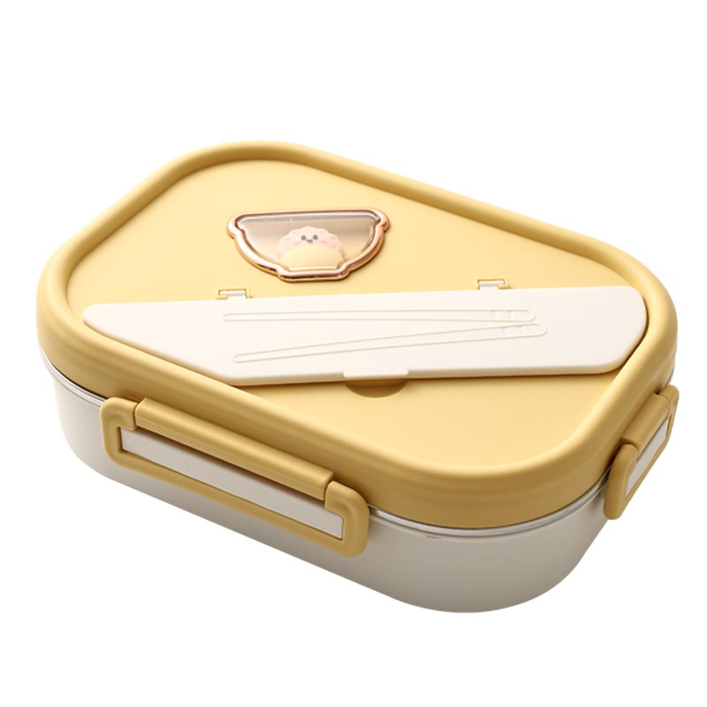 1200 мл 304 нержавеющая сталь Bento Lunch Box с суповой чашей портативный герметичный пищевой контейнер 4 отсека контейнер для обеда