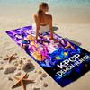 Kpop Demon Stylish Digital Printing Beach Towel Quickdrying Absorbent Blanket For Beach Pool Gym Travel Christmas Gift C922272