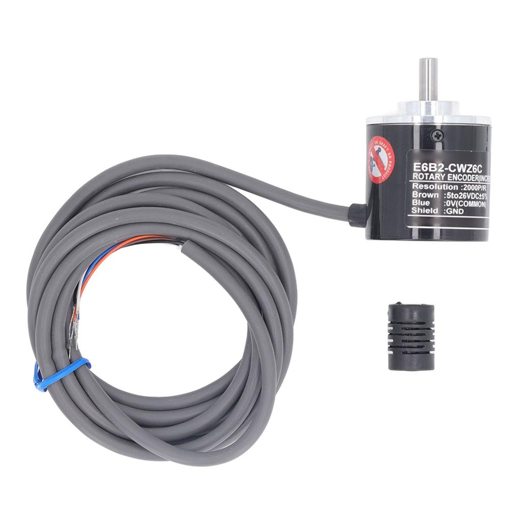 Вращающийся энкодер E6B2 CWZ6C Высокоточный инкрементальный вращающийся энкодер 2000PR от 5 до 24 В постоянного тока