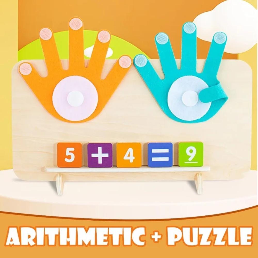 Educational Learning Number Toy for Toddler Finger Counting Math Toys Homeschool Supplies for Math Manipulates Montessori Toy