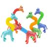 3Pcs Novelty Spring Dog Pop Tubes Sensory Toy Stress Relieve Bellows Toys For Adult Kids Anti-stress Squeeze Toys Gifts