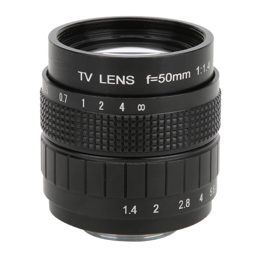 50мм F1.4 Объектив C Mount, используемый с адаптером для Беззеркальной камеры