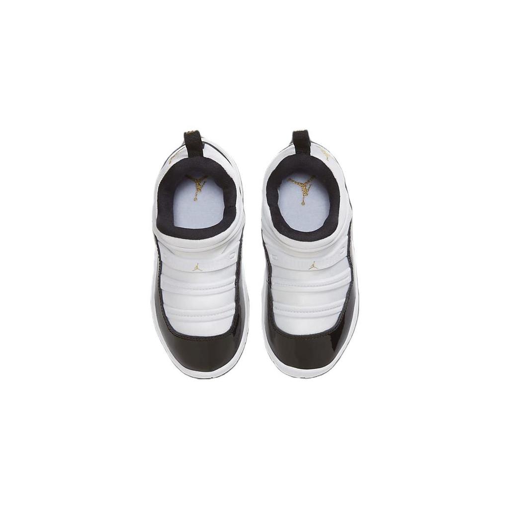 Jordan Детские баскетбольные кроссовки Air Jordan 11 Low White Black для детей BQ7101-170