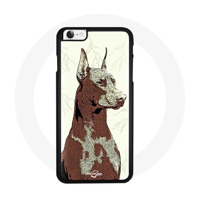 Coque pour Iphone SE 2020 Doberman
