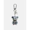 JUDY AND PAUL Rebo Marble Bear Heart Point Keychain