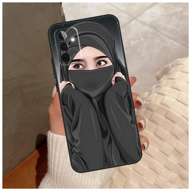 Исламский Хиджаб Девушка Королева Для Samsung Galaxy A13 A33 A53 A34 A54 A14 A15 A16 A26 A36 A56 A12 A32 A52 A06 A35 A55 Чехол