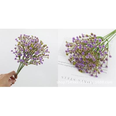 30 шт. Искусственные цветы гипсофилы (Baby Breath) с эффектом живых, длина 29 см, водостойкие, букет из поддельной гипсофилы, реалистичный декор