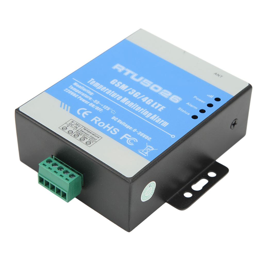 Сигнализация температуры 12 В постоянного тока GSM 3G 4G RTU металлическая для солнечной электростанции метеорологическая обсерватория