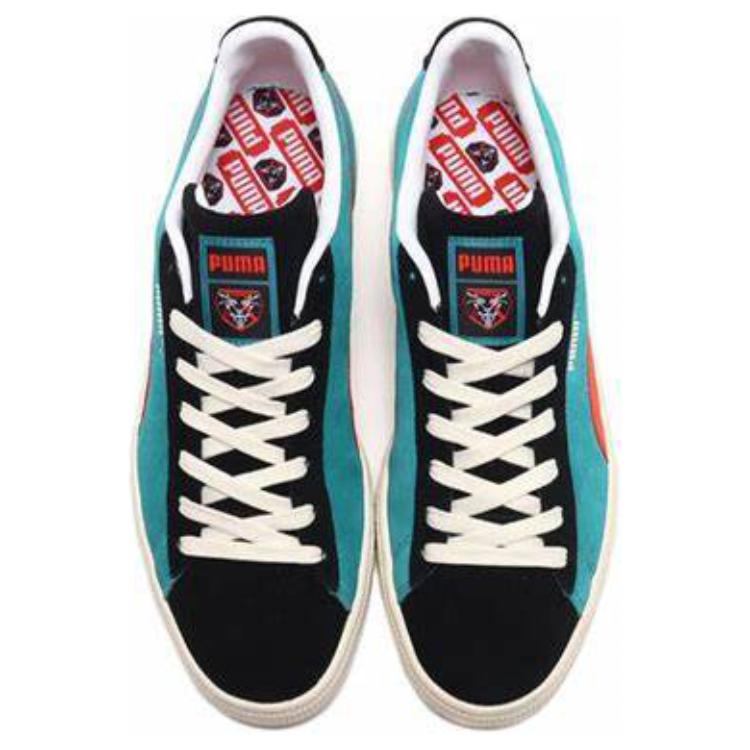 Puma Clyde OG Unisex Black For All Time Red Blue Sneakers 391962-04