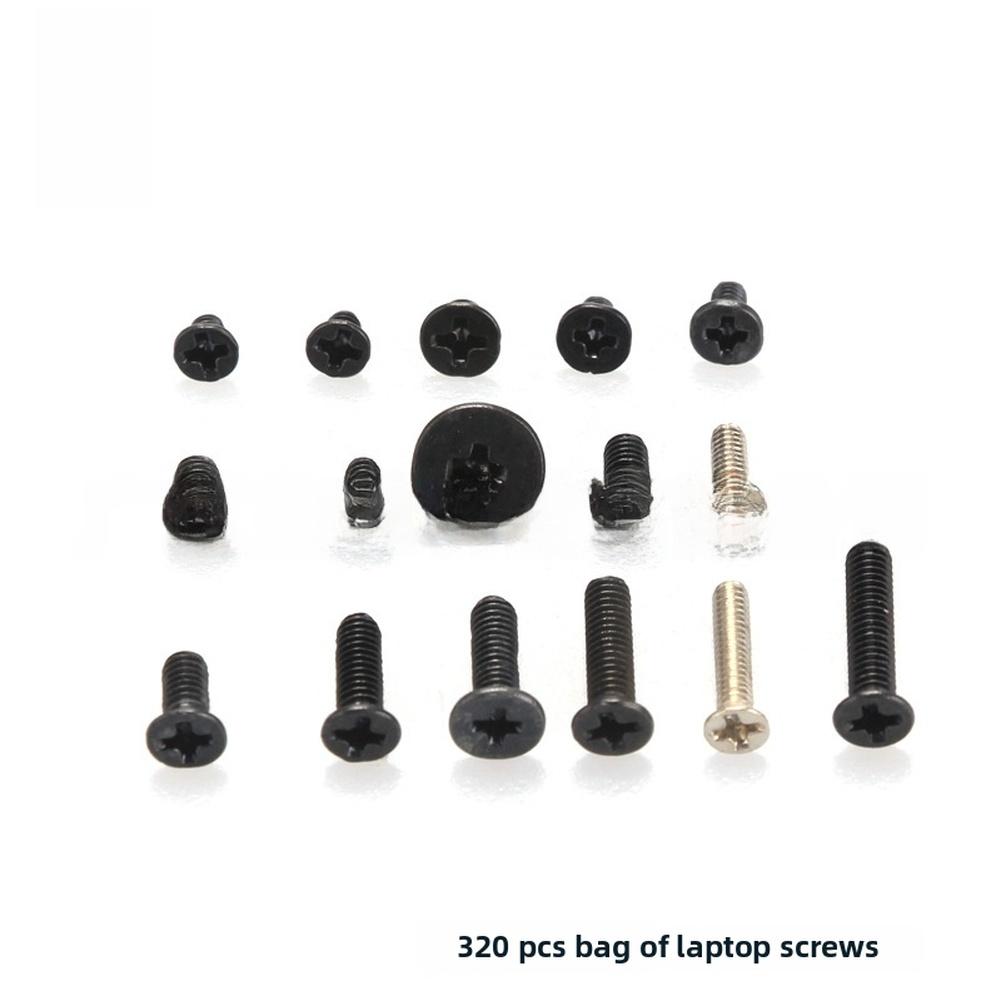 Laptop Repair Laptop Screw Kit Notebook Screw Set As Shown Metal Construction Organized Storage Bag Versatile Compatibility
